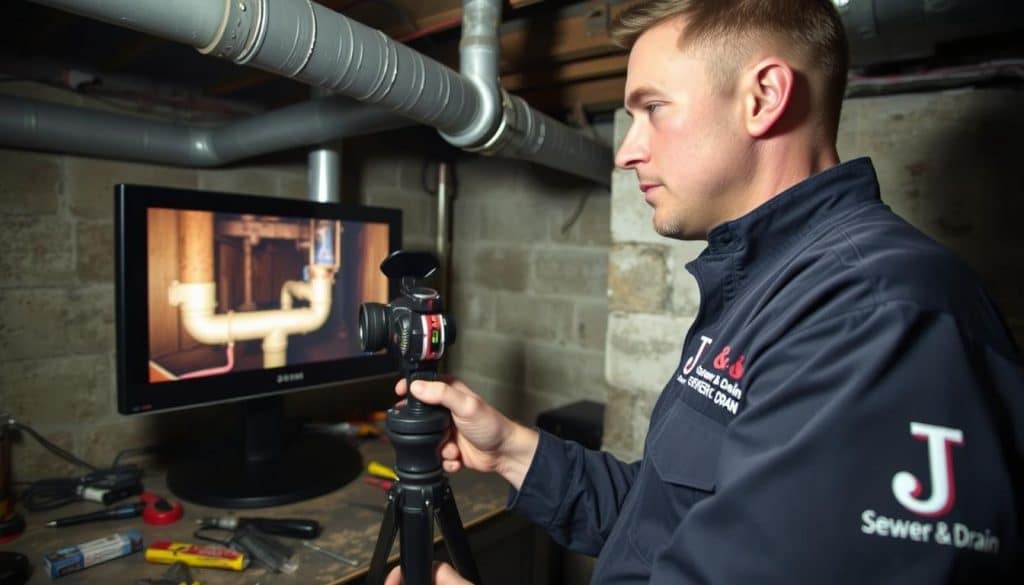 being present during drain camera inspection - What Tools Do Professionals Use for Water Leak Detection?